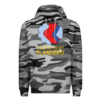 Slate Camo stupid sexy flanders! Premium Hoodie - linhVisuals