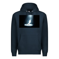 Navy Michael Jackson Premium Hoodie - linhVisuals