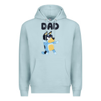Blue Mist Bluey Dad Premium Hoodie - linhVisuals