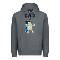 Rock Bluey Dad Premium Hoodie - linhVisuals