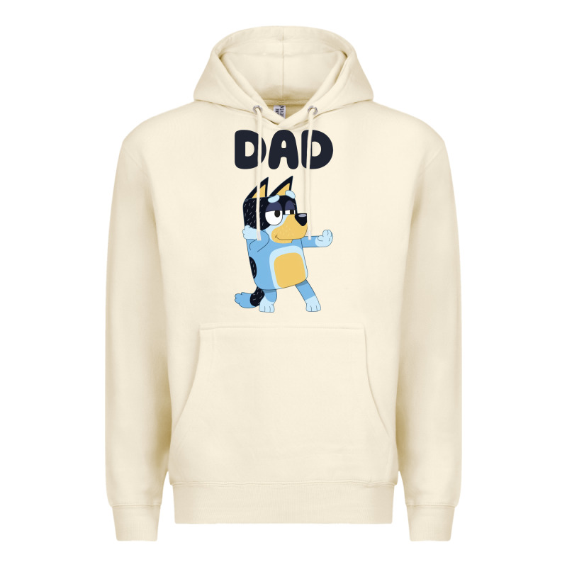 Bluey Dad Premium Hoodie by linhVisuals | Teevron
