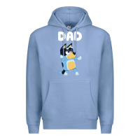 Colony Blue Bluey Dad Premium Hoodie - linhVisuals