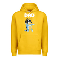 Lemon Bluey Dad Premium Hoodie - linhVisuals