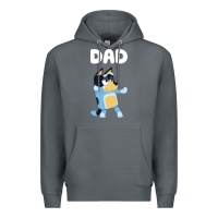 Rock Bluey Dad Premium Hoodie - linhVisuals