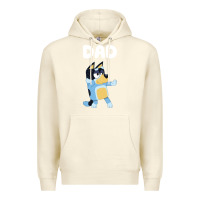 Sandshell Bluey Dad Premium Hoodie - linhVisuals