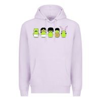 Lilac newbobs burgers Premium Hoodie - linhVisuals