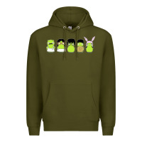 Army Green newbobs burgers Premium Hoodie - linhVisuals