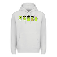 Dove Grey newbobs burgers Premium Hoodie - linhVisuals