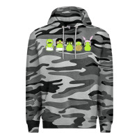 Slate Camo newbobs burgers Premium Hoodie - linhVisuals