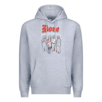 Heather Grey newbone thugs n harmony Premium Hoodie - linhVisuals
