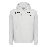Dove Grey newboobs piercings Premium Hoodie - linhVisuals