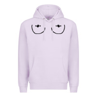 Lilac newboobs piercings Premium Hoodie - linhVisuals
