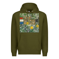 Army Green the stone roses Premium Hoodie - linhVisuals