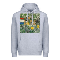 Heather Grey the stone roses Premium Hoodie - linhVisuals