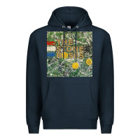 Navy the stone roses Premium Hoodie - linhVisuals