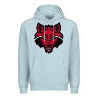 Blue Mist DEVIL - RED WOLVES FOOTBALL SOCCER STATE MEN Premium Hoodie - linhVisuals