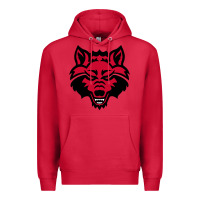 Cardinal DEVIL - RED WOLVES FOOTBALL SOCCER STATE MEN Premium Hoodie - linhVisuals