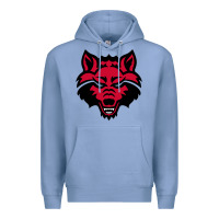 Colony Blue DEVIL - RED WOLVES FOOTBALL SOCCER STATE MEN Premium Hoodie - linhVisuals