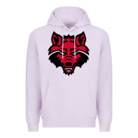 Lilac DEVIL - RED WOLVES FOOTBALL SOCCER STATE MEN Premium Hoodie - linhVisuals