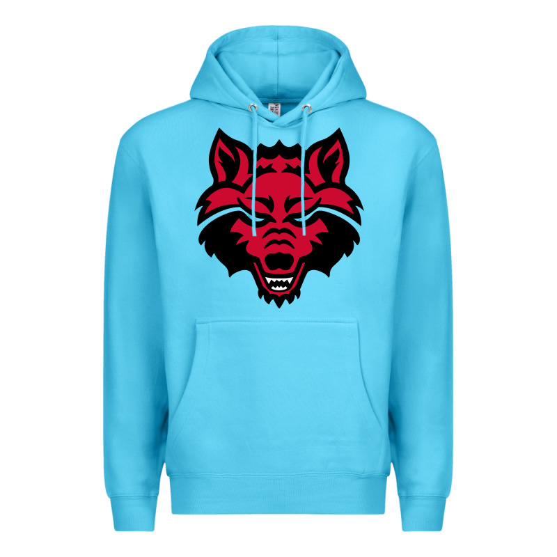 Devil - Red Wolves Football Soccer State Men Premium Hoodie by linhVisuals | Teevron
