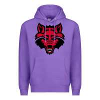 Purple DEVIL - RED WOLVES FOOTBALL SOCCER STATE MEN Premium Hoodie - linhVisuals
