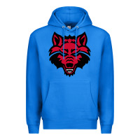 True Royal DEVIL - RED WOLVES FOOTBALL SOCCER STATE MEN Premium Hoodie - linhVisuals