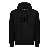 Black womens funny beer now there's a temporary solution drinking design v n Premium Hoodie - linhVisuals