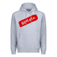 Heather Grey update Premium Hoodie - linhVisuals
