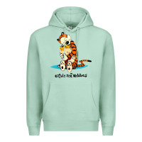 Seafoam newcalvin and hobbes [tyellow] Premium Hoodie - linhVisuals