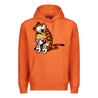 Carrot newcalvin and hobbes 04 Premium Hoodie - linhVisuals