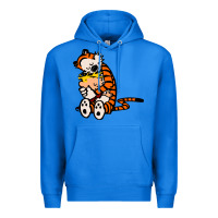 True Royal newcalvin and hobbes 04 Premium Hoodie - linhVisuals