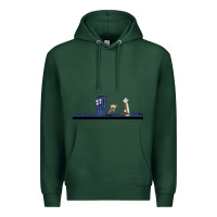 Sports Green newcalvin and hobbes night star tardis Premium Hoodie - linhVisuals