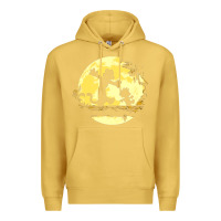 Antique Gold newcalvin and hobbes no worries Premium Hoodie - linhVisuals