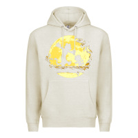 Oatmeal Heather newcalvin and hobbes no worries Premium Hoodie - linhVisuals