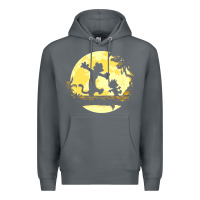 Rock newcalvin and hobbes no worries Premium Hoodie - linhVisuals