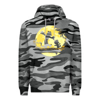 Slate Camo newcalvin and hobbes no worries Premium Hoodie - linhVisuals