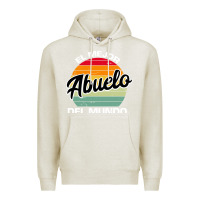 El Mejor Abuelo Del Mundo Grandfather Sweatshirt Premium Hoodie | Teevron