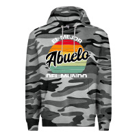 Slate Camo el mejor abuelo del mundo grandfather sweatshirt Premium Hoodie - linhVisuals