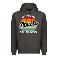 Smoke el mejor abuelo del mundo grandfather sweatshirt Premium Hoodie - linhVisuals