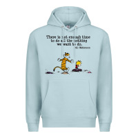 Blue Mist newcalvin and hobbes quote 10 Premium Hoodie - linhVisuals