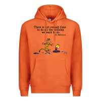 Carrot newcalvin and hobbes quote 10 Premium Hoodie - linhVisuals