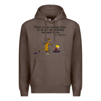 Coffee newcalvin and hobbes quote 10 Premium Hoodie - linhVisuals