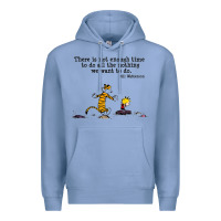 Colony Blue newcalvin and hobbes quote 10 Premium Hoodie - linhVisuals