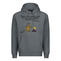 Rock newcalvin and hobbes quote 10 Premium Hoodie - linhVisuals