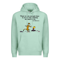 Seafoam newcalvin and hobbes quote 10 Premium Hoodie - linhVisuals