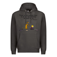 Smoke newcalvin and hobbes quote 10 Premium Hoodie - linhVisuals