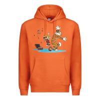 Carrot newcalvin and hobbes sing 09 Premium Hoodie - linhVisuals