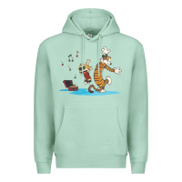 Seafoam newcalvin and hobbes sing 09 Premium Hoodie - linhVisuals