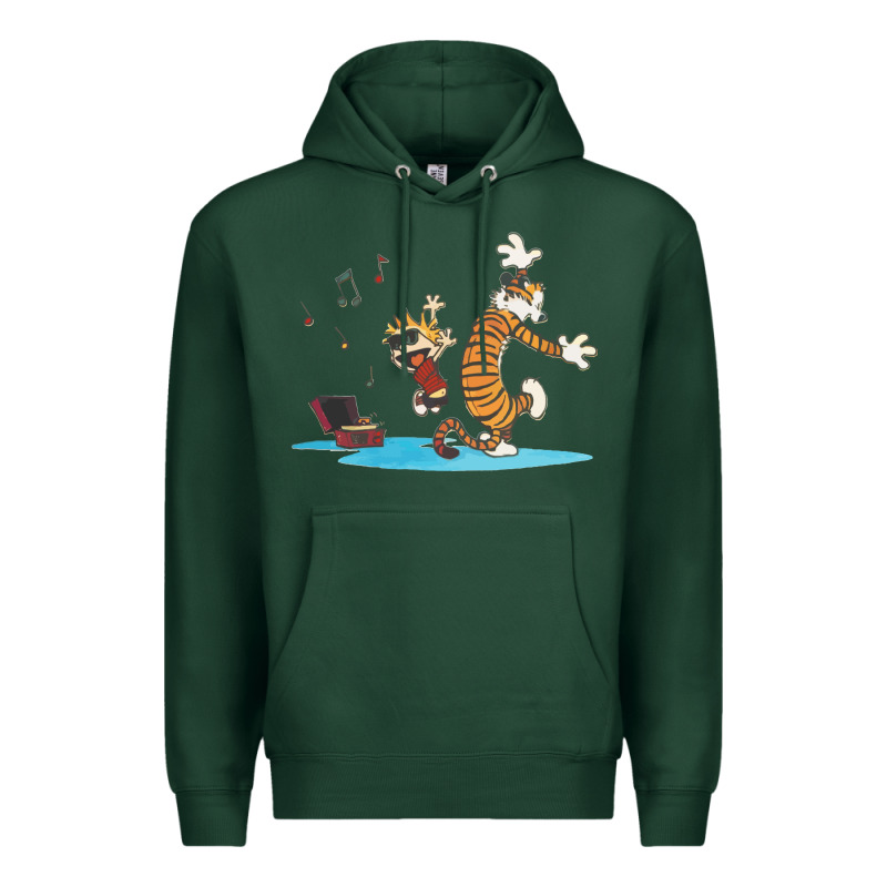 Newcalvin And Hobbes Sing 09 Premium Hoodie by linhVisuals | Teevron