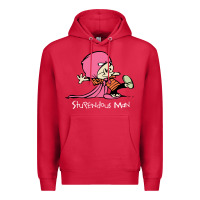 Cardinal newcalvin and hobbes stupendous man Premium Hoodie - linhVisuals
